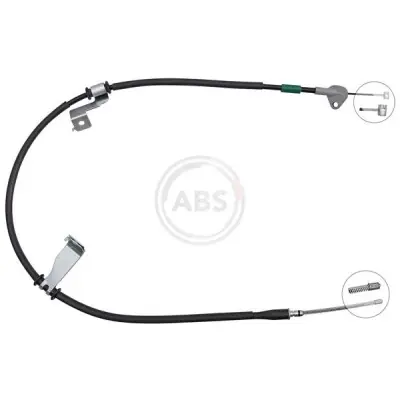 Alta Calidad Cable de accionamiento, freno de estacionamiento A.B.S. K10249